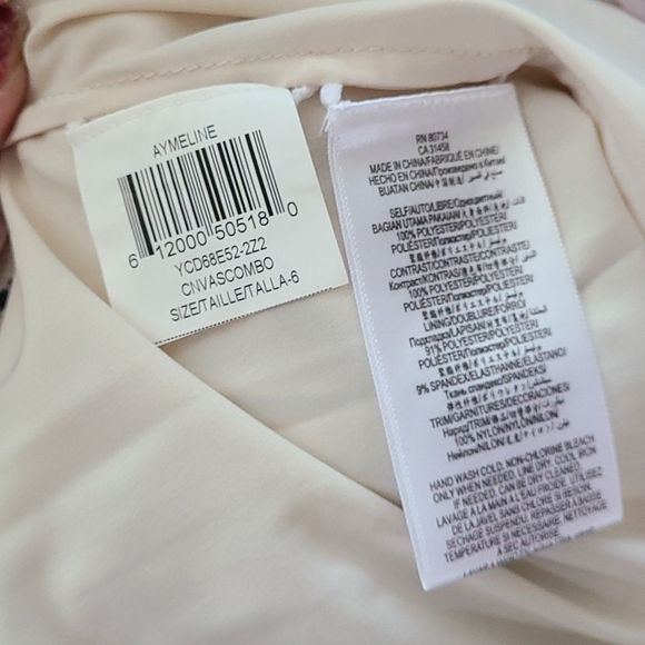 BCBG Maxazria Aymeline Floral Dress 6 - Picture 8 of 8